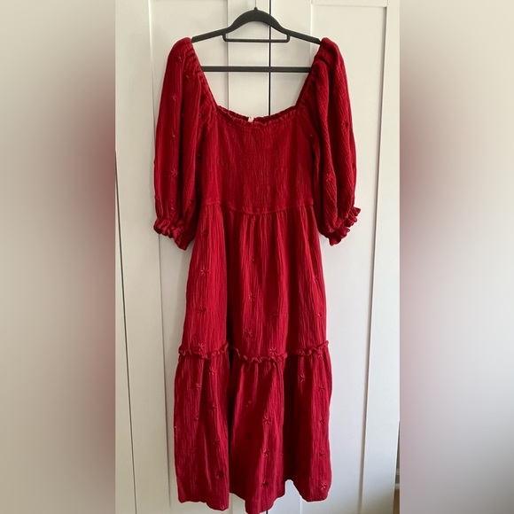 Dresses & Skirts - Embroidered cotton dress